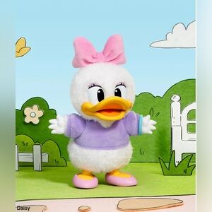 Pop Mart Mickey Family - Daisy Duck Plush Keychain